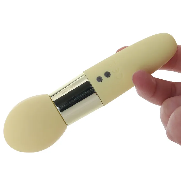 Rina Double Sided Silicone Bullet Vibe in Yellow Maia Female Sex Toys