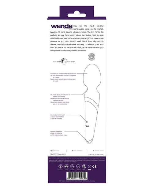 Vedo Experience Ultimate Pleasure with the Vedo Wanda Rechargeable Massage Wand Vibe Vibrators