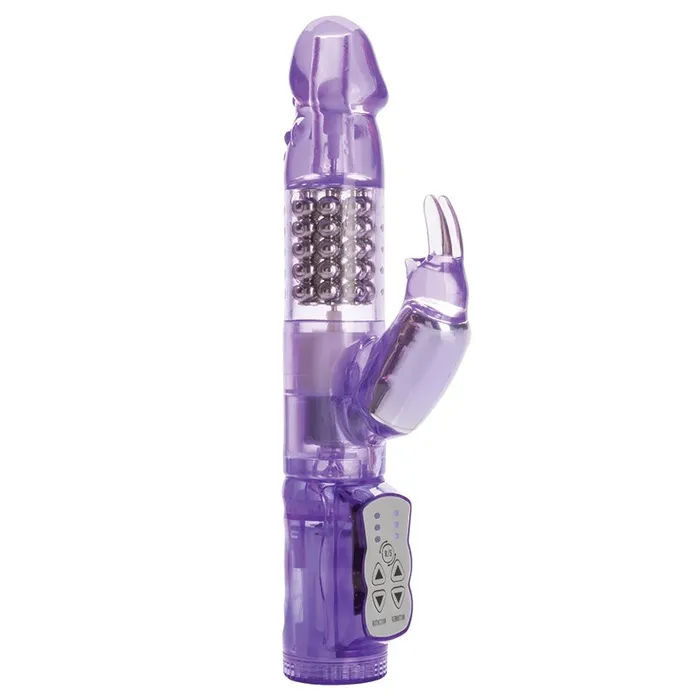Vibrators CAL EXOTICS The Original Waterproof Jack Rabbit 5 RowsPurple 475