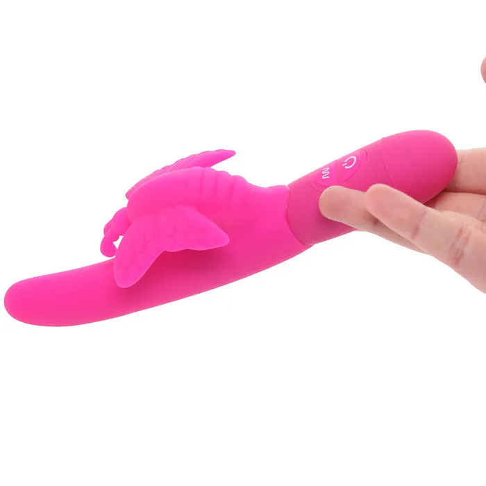 Vibrators CalExotics Fluttering Butterfly Vibe in Pink