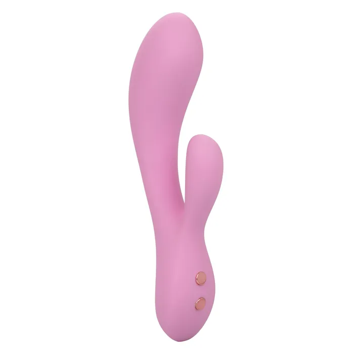 Vibrators California Exotic Novelties Contour Zoie Pink Rabbit Style Vibrator