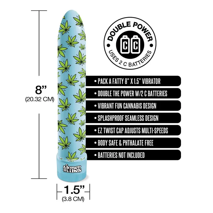 Vibrators Global Novelties Stoner Vibes Pack A Fatty Blue Dream
