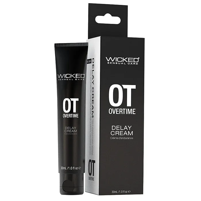 Vibrators Wicked Sensual Overtime Delay Cream 1o WICKED SENSUAL