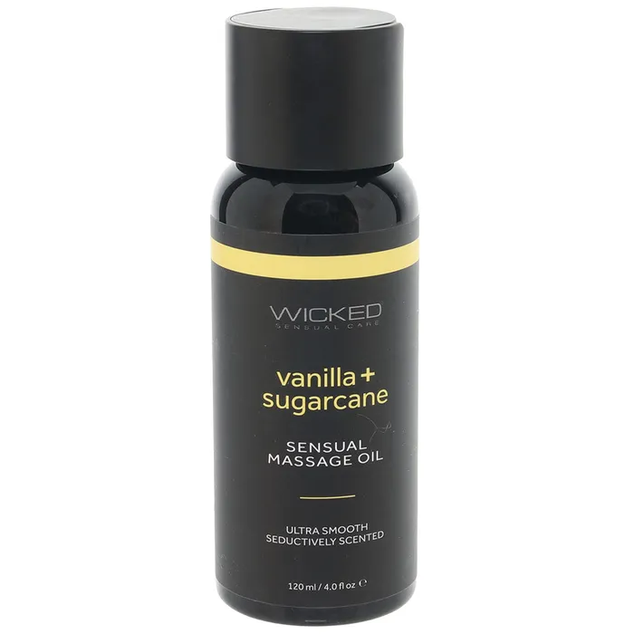 Wicked Sensual Care Couples Sensual Massage Oil 4oz120ml in Vanilla Sugarcane Wicked Sensual Care Couples Sensual Massage Oil 4oz120ml in Vanilla Sugarcane