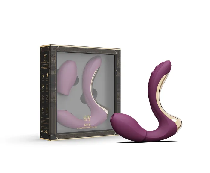 ZALO Vibrators ZALO Talis GSpot PulseWave Vibrator Velvet Purple