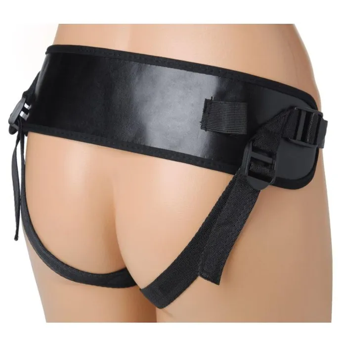 10x Groove Harness With Vibrating Rotating Dildo Flesh Xr Brands Strap U Female Sex Toys