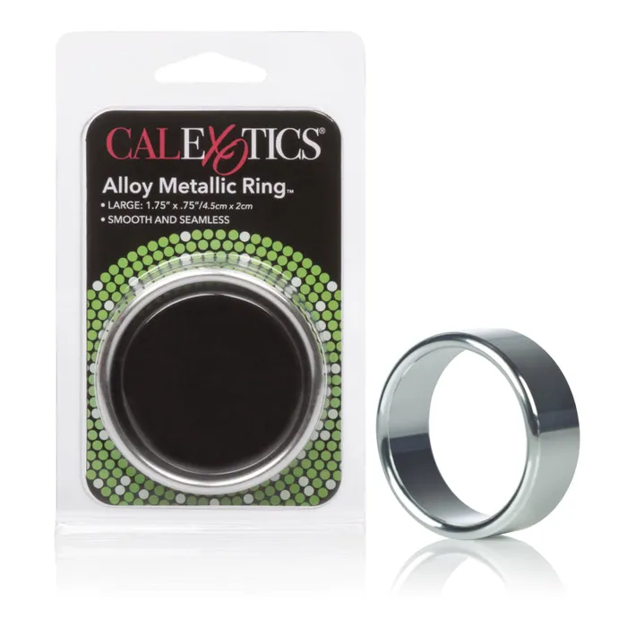 Alloy Metallic Ring Large CalExotics Male Sex Toys