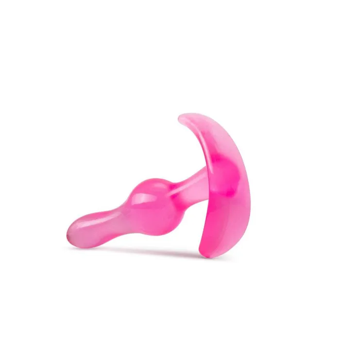 Anal Blush Novelties B Yours Curvy Anal Plug Pink Anal Blush Novelties B Yours Curvy Anal Plug Pink
