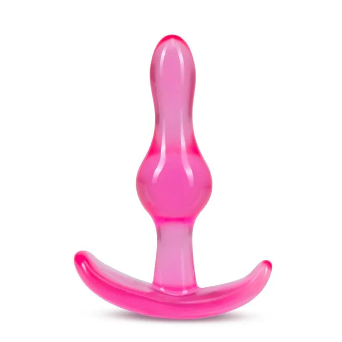 Anal Blush Novelties B Yours Curvy Anal Plug Pink Anal Blush Novelties B Yours Curvy Anal Plug Pink