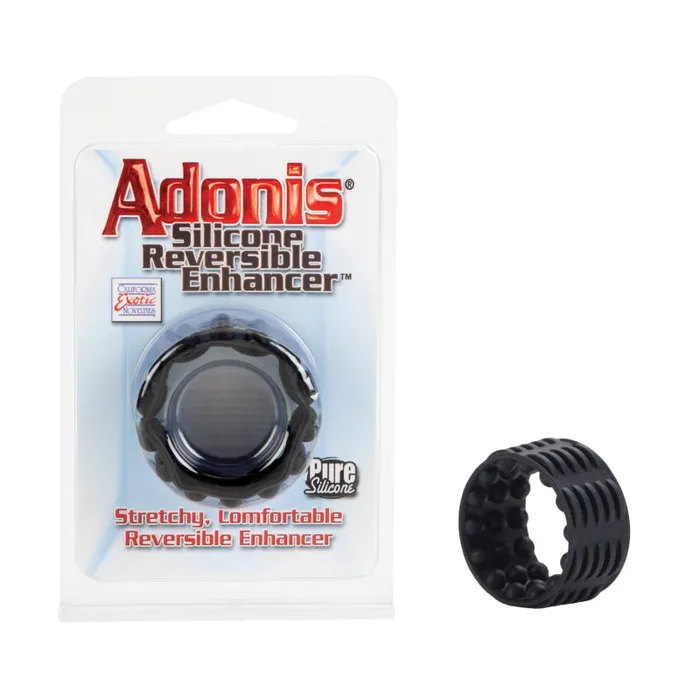Anal CalExotics Adonis Silicone Reversible Enhancer Black Anal CalExotics Adonis Silicone Reversible Enhancer Black