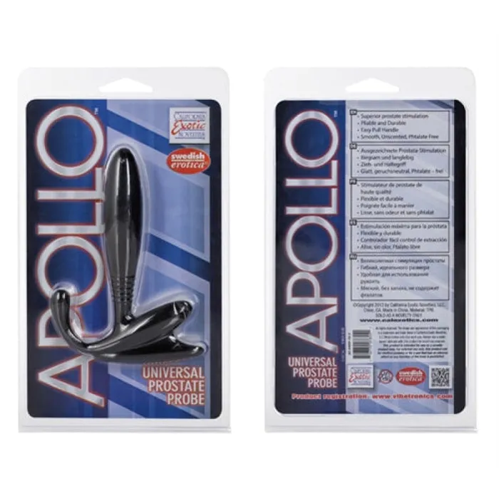 Anal CalExotics Apollo Universal Prostate Probe Black Anal CalExotics Apollo Universal Prostate Probe Black