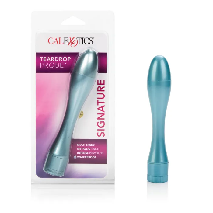 Anal CalExotics Water Missile Tear Drop Probe Blue Anal CalExotics Water Missile Tear Drop Probe Blue