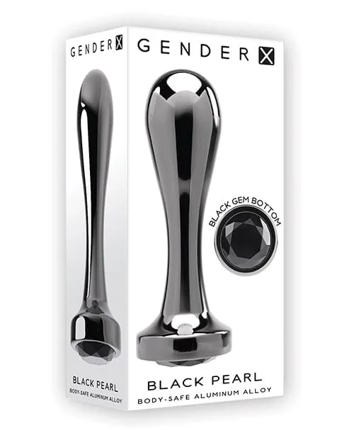 Anal Gender X Gender X Black Pearl Plug Black