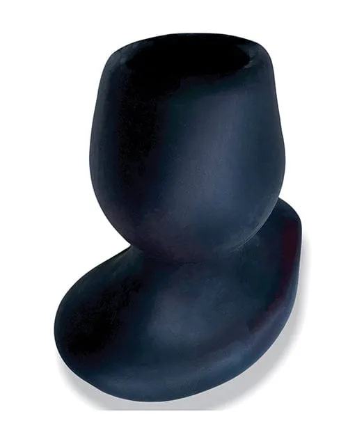 Anal Oxballs Morphhole 2 Gaper Plug Large Black Ice OXBALLS