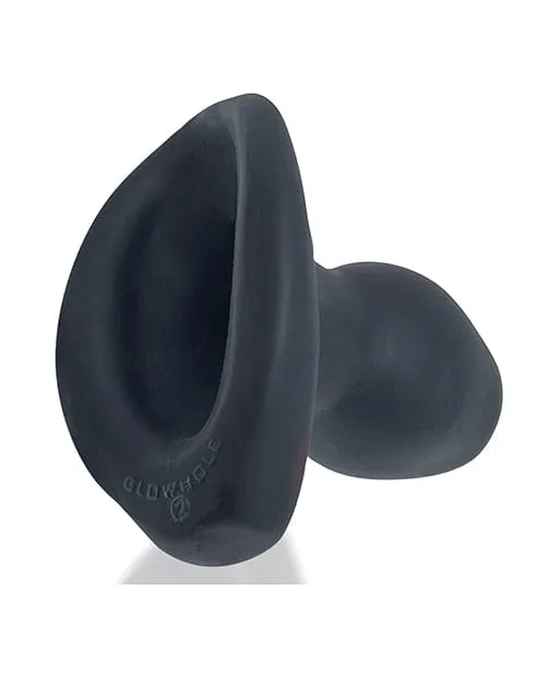 Anal Oxballs Morphhole 2 Gaper Plug Large Black Ice OXBALLS