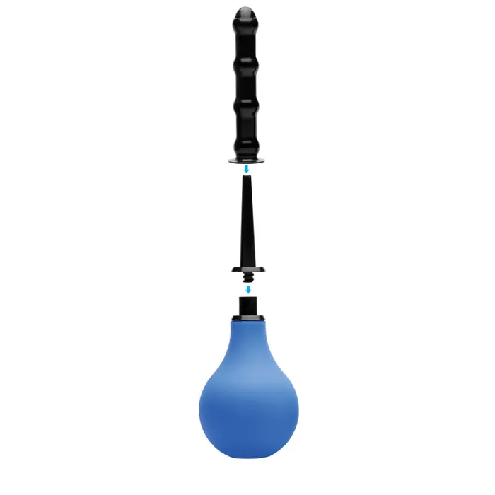 Anal XR Brands Clean Stream Premium One Way Valve Anal Douche Set Anal XR Brands Clean Stream Premium One Way Valve Anal Douche Set