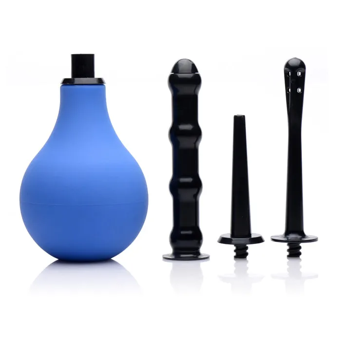Anal XR Brands Clean Stream Premium One Way Valve Anal Douche Set Anal XR Brands Clean Stream Premium One Way Valve Anal Douche Set