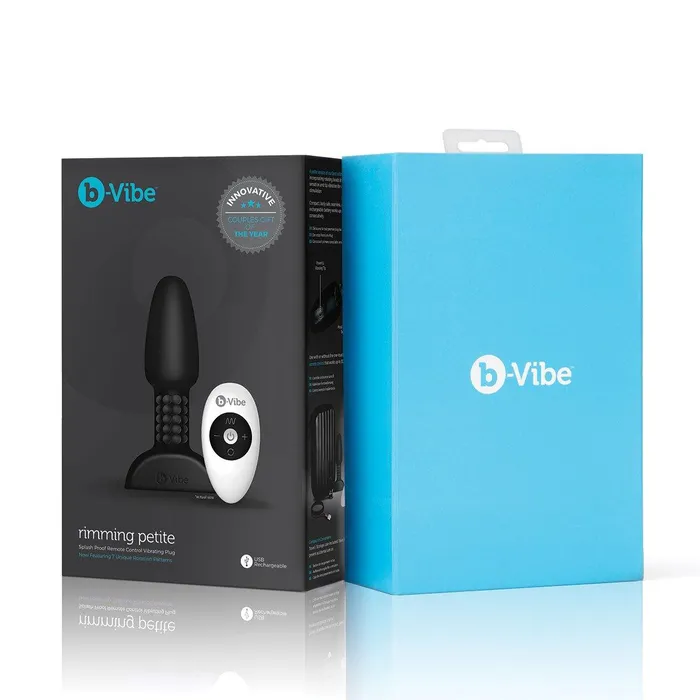 BVibe Anal BVibe Petite Rimming Plug Black