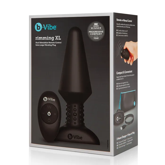 B Vibe Anal BVibe Rimming Plug XL
