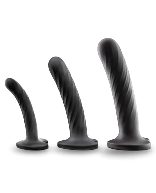 Blush Temptasia Twist Kit Black Set Of 3 Blush Novelties Anal Blush Temptasia Twist Kit Black Set Of 3 Blush Novelties Anal