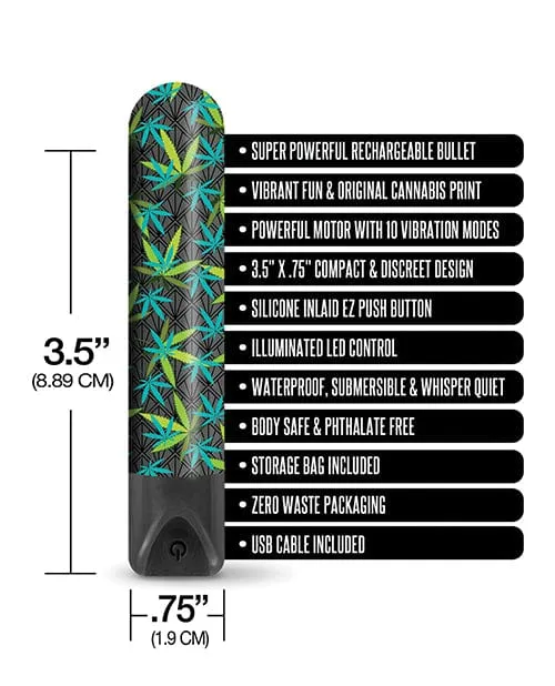 Buzzed 35 Rechargeable Bullet Canna Queen Size Black Prints Charming Female Sex Toys Buzzed 35 Rechargeable Bullet Canna Queen Size Black Prints Charming Female Sex Toys