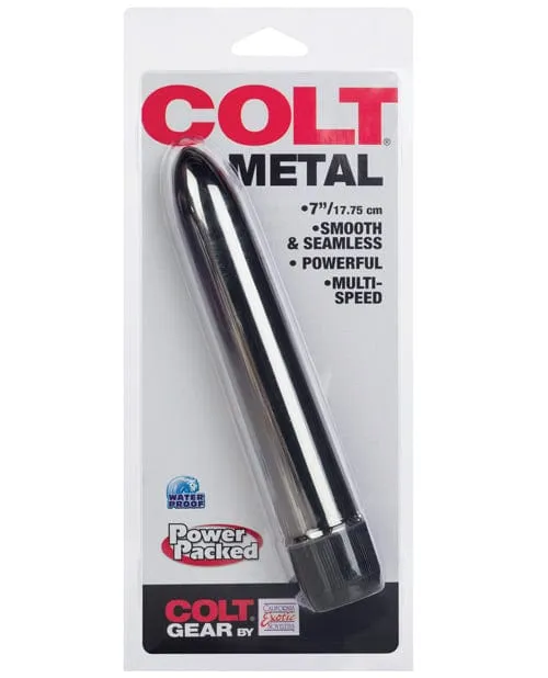 CalExotics Anal Colt 7 Metal Silver