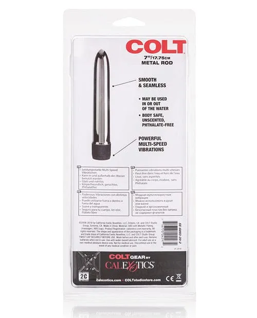 CalExotics Anal Colt 7 Metal Silver CalExotics Anal Colt 7 Metal Silver