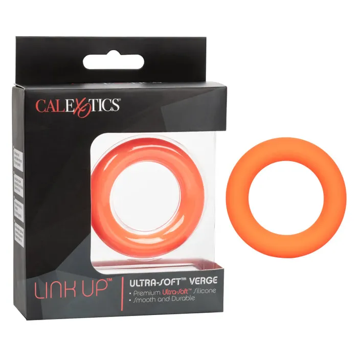 Calexotics Link Up UltraSoft Verge Orange Male Sex Toys