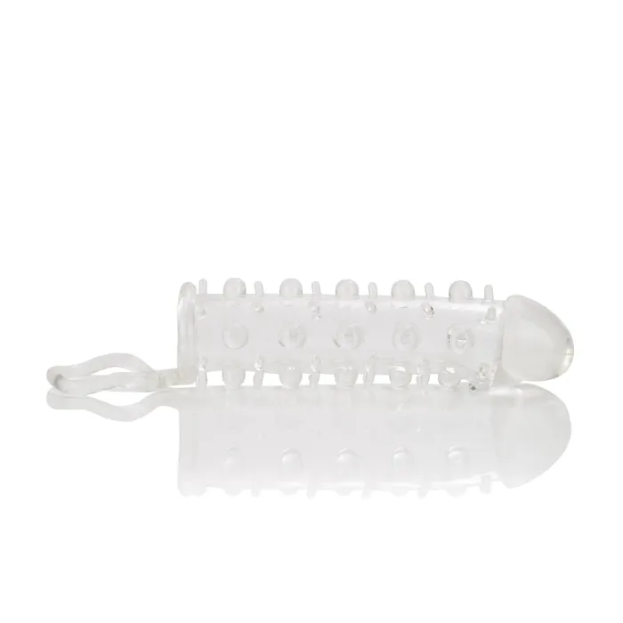 CalExotics Male Sex Toys Stud Extender Clear With Supporting Ring CalExotics Male Sex Toys Stud Extender Clear With Supporting Ring