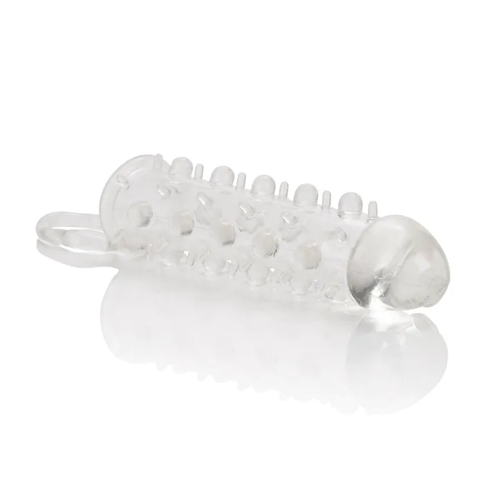 CalExotics Male Sex Toys Stud Extender Clear With Supporting Ring CalExotics Male Sex Toys Stud Extender Clear With Supporting Ring