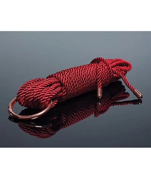 Coquette International Vibrators Pleasure Collection Silky Smooth Rope Red rose Gold Coquette International Vibrators Pleasure Collection Silky Smooth Rope Red rose Gold