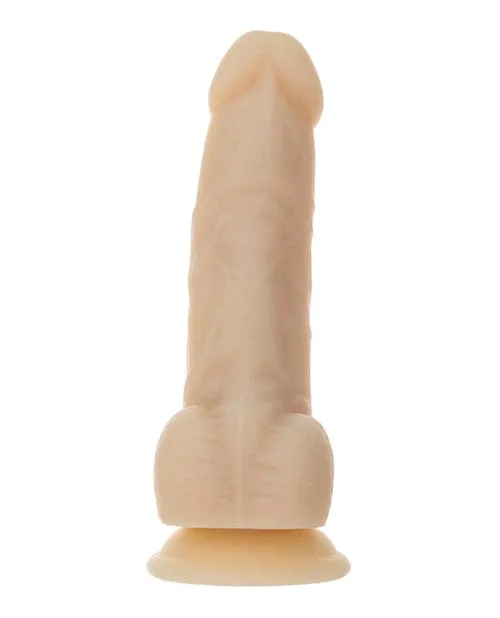 Dildos BMS Enterprises Naked Addiction 7 Rotating Vibrating Dong with Remote Flesh Dildos BMS Enterprises Naked Addiction 7 Rotating Vibrating Dong with Remote Flesh