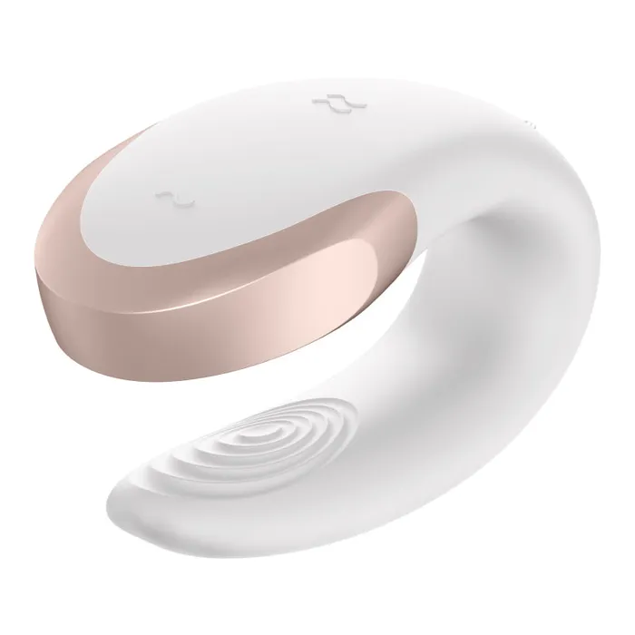 Dildos Double Love White Satisfyer Dildos Double Love White Satisfyer