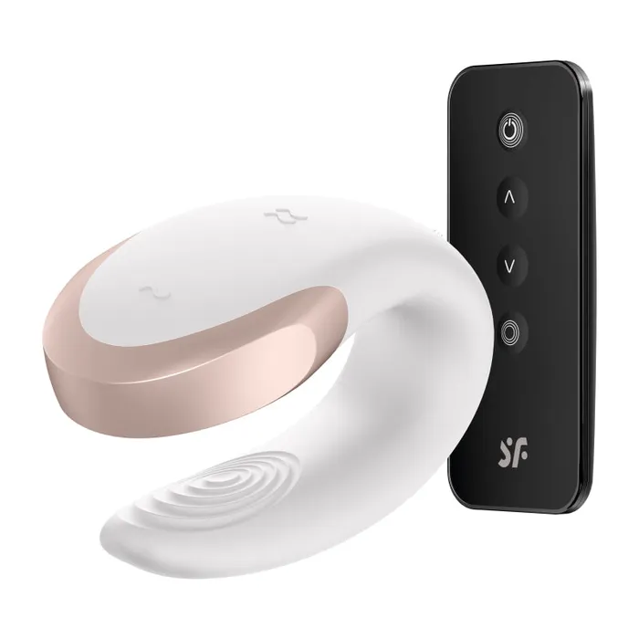 Dildos Double Love White Satisfyer Dildos Double Love White Satisfyer