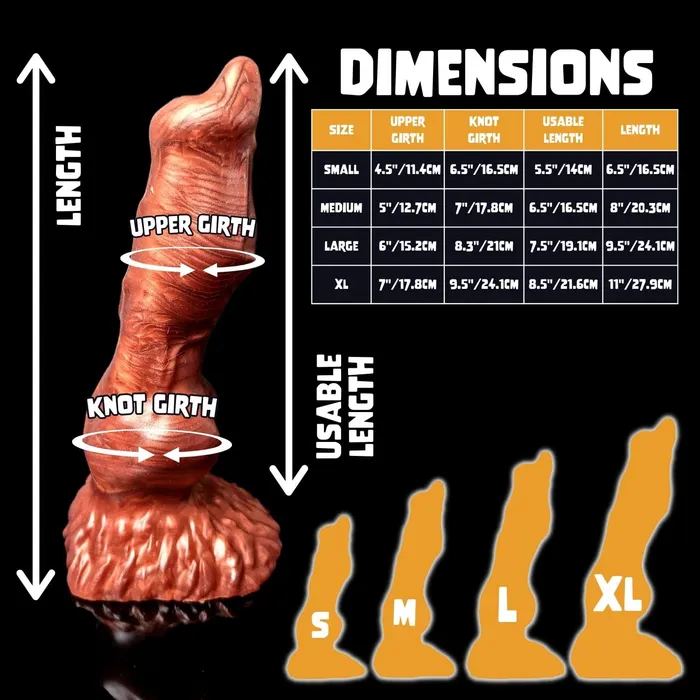 Dildos Kreature Adult Toys Premade Large Cerberus Fade Coal Black upper to Bubblegum Pink base with Kreature Lock Hole Classic Firmness