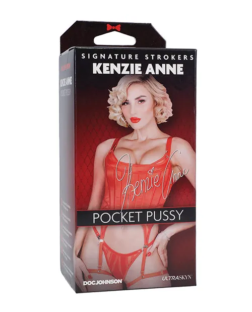 Doc Johnson Male Sex Toys Signature Strokers ULTRASKYN Pocket Pussy Kenzie Anne Vanilla Doc Johnson Male Sex Toys Signature Strokers ULTRASKYN Pocket Pussy Kenzie Anne Vanilla