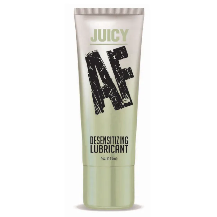 Enhancers Little Genie Juicy Af Desensitizing Gel Lube 4 Oz