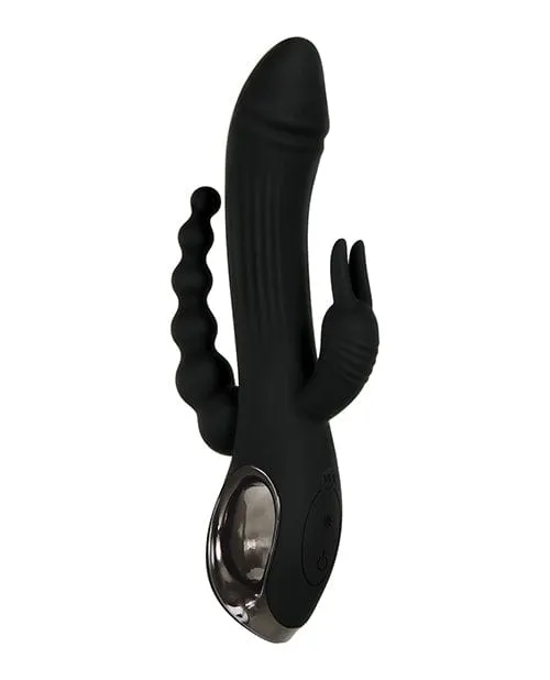 Evolved Trifecta Triple Stim Rechargeable Black Evolved Novelties Vibrators Evolved Trifecta Triple Stim Rechargeable Black Evolved Novelties Vibrators