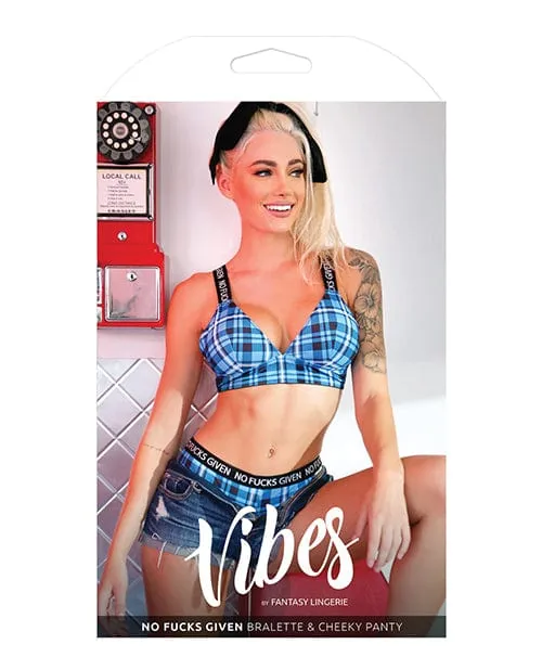 Fantasy Lingerie Vibes No Fuck Given Bralette Cheeky Panty Vibrators Fantasy Lingerie Vibes No Fuck Given Bralette Cheeky Panty Vibrators