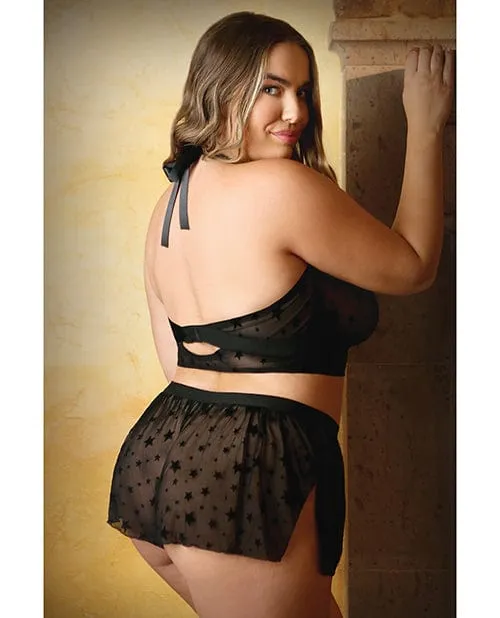 Fantasy Lingerie Vibrators Curve Nova Star Halter Top Shorts Fantasy Lingerie Vibrators Curve Nova Star Halter Top Shorts