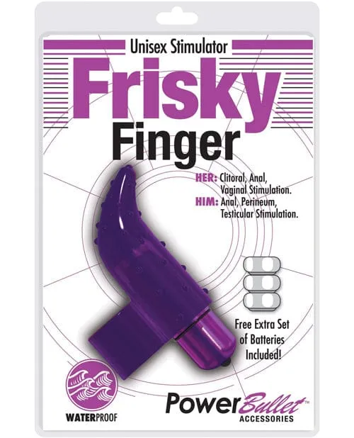 Female Sex Toys BMS Enterprises Frisky Finger Unisex Stimulator