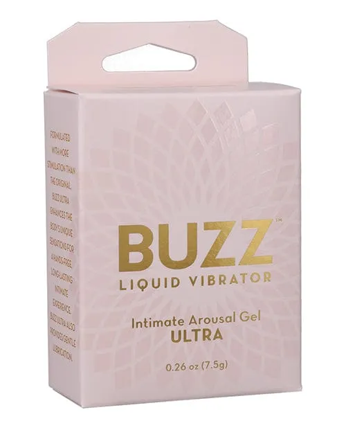 Female Sex Toys Doc Johnson Buzz Ultra Liquid Vibrator Intimate Arousal Gel 26 Oz