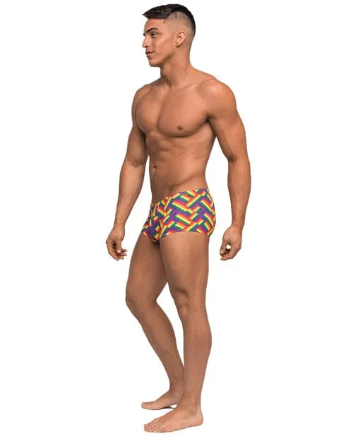 Female Sex Toys Male Power Pride Fest Contoured Pouch Mini Short Rainbow Female Sex Toys Male Power Pride Fest Contoured Pouch Mini Short Rainbow