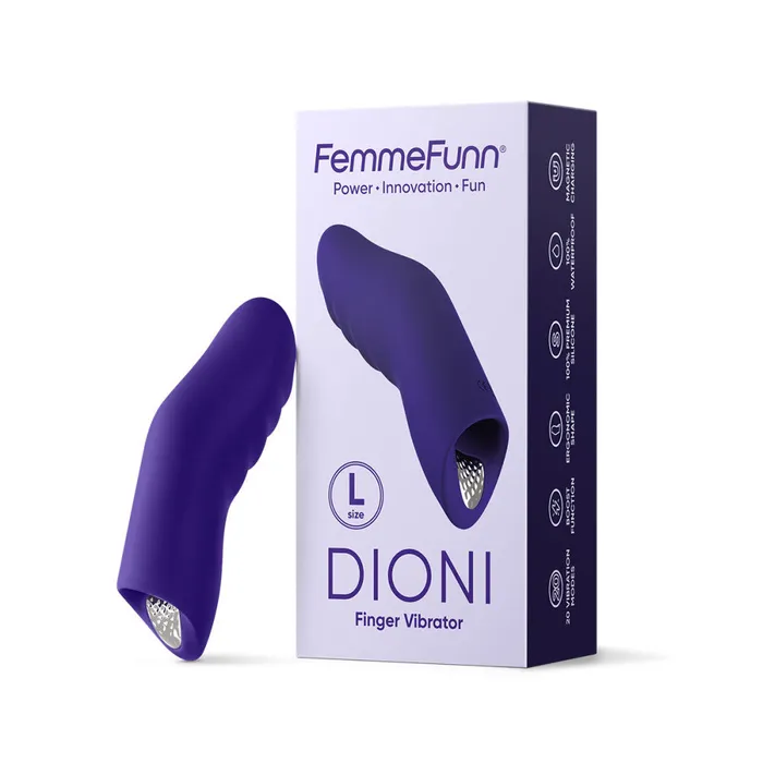 Femme Funn DIONI Vibrating Finger Extender The Pleasure Parlor Female Sex Toys