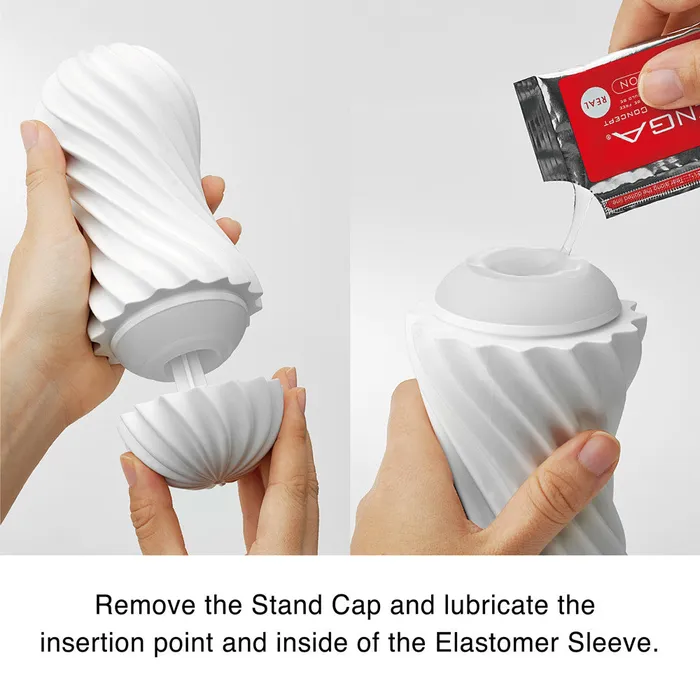 FLEX Silky White TENGA Vibrators