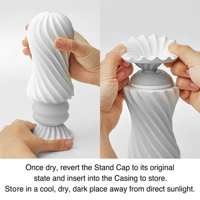 FLEX Silky White TENGA Vibrators