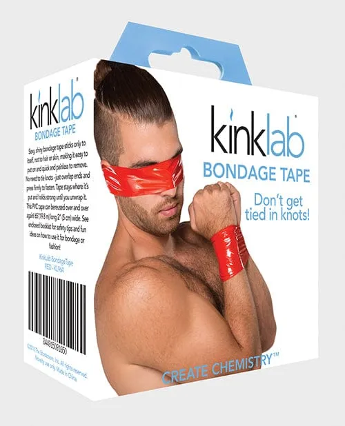 Kinklab Bondage Tape Red Kinklab Restraints Kinklab Bondage Tape Red Kinklab Restraints