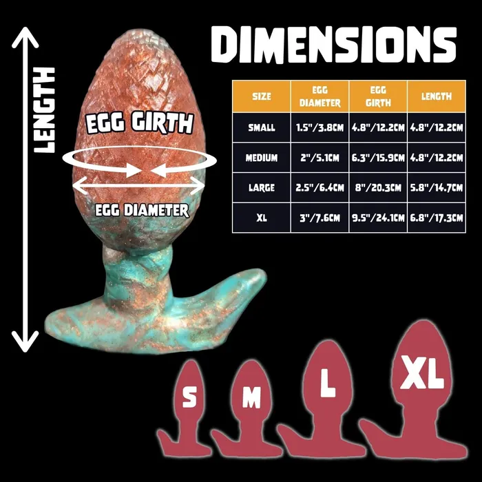 Kreature Adult Toys Female Sex Toys Uldreds Egg Blend Color