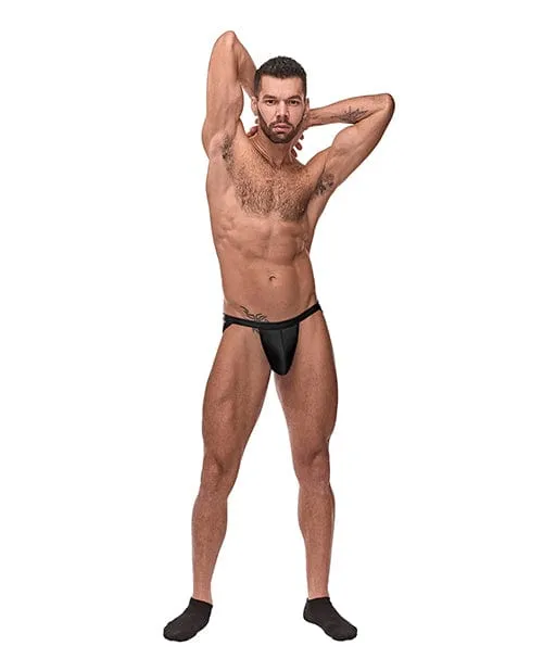 Male Power Male Sex Toys Cage Matte Strappy Ring Jock