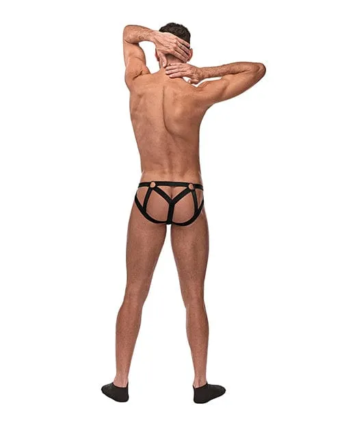Male Power Male Sex Toys Cage Matte Strappy Ring Jock Male Power Male Sex Toys Cage Matte Strappy Ring Jock